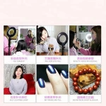 Hanmi 8 inch 5500K LED Video Selfie Ring Light Blub Lamp DSLR Camera Phone Ringlight Photographic Lighting Photography LED Light