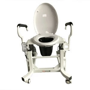 Health healthcare Supply Bedside  Set toilet chair With bedpan portable commode chair