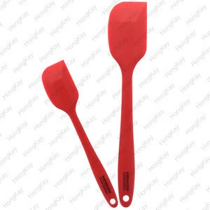 Heat Resistant Flexible FDA Colorful Baking Pastry Cake Tools Non stick butter Silicone Spatula 4pcs set