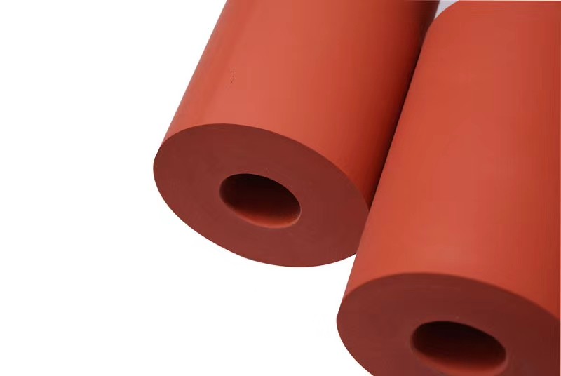 Heat Transfer Silicone Rubber Roller 38-100mm Customized Size