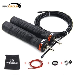 Heavy Exercise Sweatband Weighted Skipping Speed Jump Rope With Steel Wire