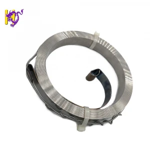 HeZhi Customize Stainless Steel SUS301 Flat Sprial Constant Force Spring Power Mainspring For Clock
