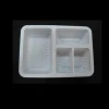 High Barrier Disposable EVOH 4 compartment food packaging box tray