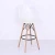Import High chair for snack bar plastic wooden bar chair from China