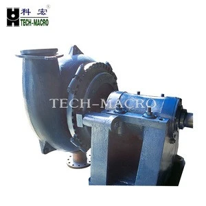 High chrome 05A electric sand dredger pump with diesel engine cutter suction centrifugal sand pumping