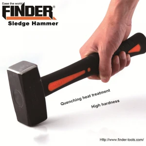 High Hardness High Carbon Steel Fibre Glass Handle Stone thor Hammer