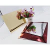 High impact shatter resistant acrylic mirror sheet akrylic color self-adhesive silver pmma mirror plastic sheet