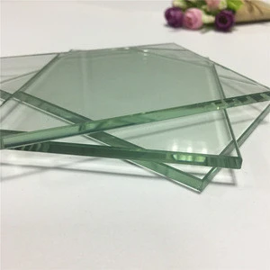 High quality 12mm polishing tempered glass squares price for building / curtain wall