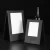 Import High quality 2 view table tent led menu   PU leather restaurant menu illuminated table tent from China