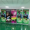 High Quality 80*200cm Aluminum Exhibition Roll Up Banner Economical Roll Up Display Rollup Advertising Banner Stand