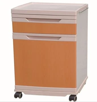 High quality abs bedside locker with blue color for patient