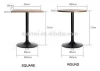 High Quality Adjustable Wooden Bar Table