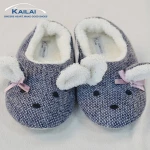 High quality and comfort ladies casual flat stock shoes in china