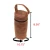 High-quality Baby Bottle Lip Gloss Container Genuine Leather Insulated Baby Bottle Case Holder