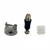 Import High Quality Cabinet Hardware Flat Zinc Plated Furniture Connector Nuts from China
