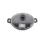 High Quality Cast Iron Enamel Casserole mini wok set