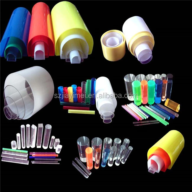 High Quality Colored Plastic Acrylic Rods in Wholesale