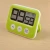 Import High quality colorful big LCD Digits cube Timer with Stand magnet Kitchen electrical timer reloj temporizador from China