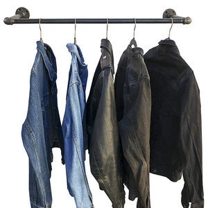 High Quality Decorative Retro Style Industrial Pipe Clothing Rack Shoes Rack Cloth Stand Hanger