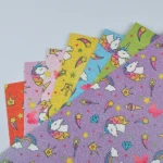 High Quality Glitter Card Stock Cartoon Printing Glitter Paper Customized Digital Craft for kids, Holidays