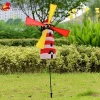 High Quality Hanging Garden 3D Metal Wind Spinner Garden Ornament
