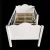 Import high quality healthy safe wooden baby crib with wheels from China