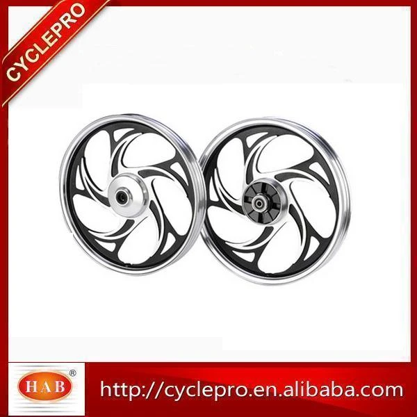 High quality hot sale aluminum motorcycle wheel / cd70 dy100 c90 motorcycle alloy wheel rims