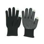 High Quality Inspection Nylon Knitted Gloves Hand Touch Screen Gloves