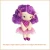Import High Quality Kawaii Soft Stuffed Colorful Hair Girl Doll from China