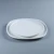 Import High quality modern elegant white square ceramic porcelain hotel tableware dinner plate dinnerware set from China