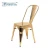 Import High quality modern rose gold metal dining chair for sale from China