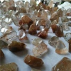 high quality natural golden rutilated quartz crystal wands points
