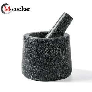 High Quality Natural Stone  Pestle And Mortar  for kitchen
