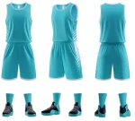 High Quality Referee Blank Uniform Top Men's Basketball Shirt Sportswear Unisex Custom Men Sets Usa Sports Sets for Men
