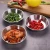 High quality Reusable Round Stainless Steel Sauce Dishes Mini Home Seasoning Plate