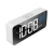 Import High quality smart LED mirror display small digital table bedside clock from China