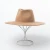 Import high quality solid color vintage wool felt fedora hats women from China