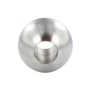 High quality stainless steel ballustrade steel ball with half hole