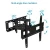 Import High Quality Standard VESA Solid LED TV Bracket,  Full Motion Lcd TV Wall Mount from China