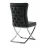 Import High quality UK style fire proof foam  stainless steel velvet dining chair for home &amp; restaurant from China