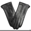 High quality warm leather driving gloves touch screen bicycle glove wholesaler