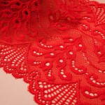 High Stretch 90%Nylon 10%Spandex Wide Lace Fabric for Underwear 14