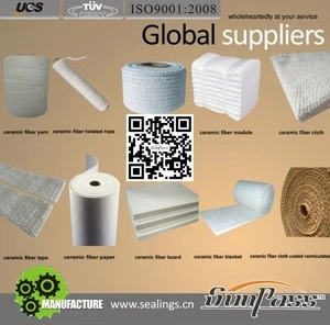 High Temperature Thermal Insulation Ceramic Fiber Paper Gasket