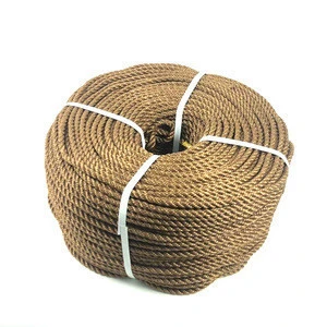 High tenacity polyethylene hollow braided pe rope