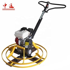 HMR100 Road Building Construction Tools and Equipment Power Trowel Concrete Finishing Machine