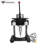 hnhongxiang hand use portable manual mini glass drilling machine for glass processing machinery