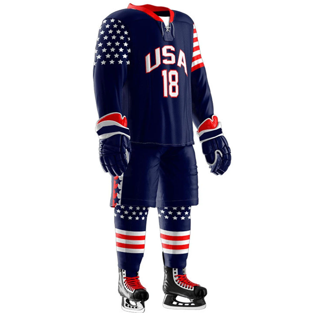 Hockey Jersey Dye Sublimation Jersey Hockey uniform