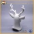 Import Home Decoration Use Deer Head White Ceramic &amp; Enamel Moose Head Ring Holder from China