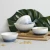 Import Home goods china supplier european style fancy grey colored 32pcs ceramic dinnerware from China