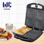 Home mini Electric Breakfast 4 Slice Sandwich Maker Toaster Maker Grill